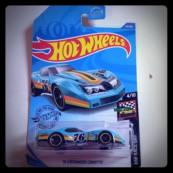hot wheels 76 greenwood corvette